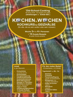 cover image of Kochen in Wochen 3